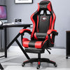 Racing Style Ergonomic Gaming Chair with Reclining back and Footrest